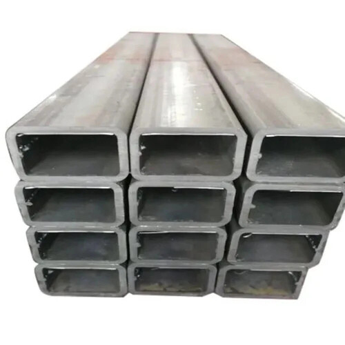 APL Apollo Rectangular MS Pipe - Galvanized Hot Rolled, 9 m Long | 50 x 25 mm Size, 6 mm Thickness, Corrosion Resistant