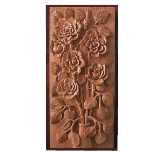 Hand Carved Flower Images For Wall Decor