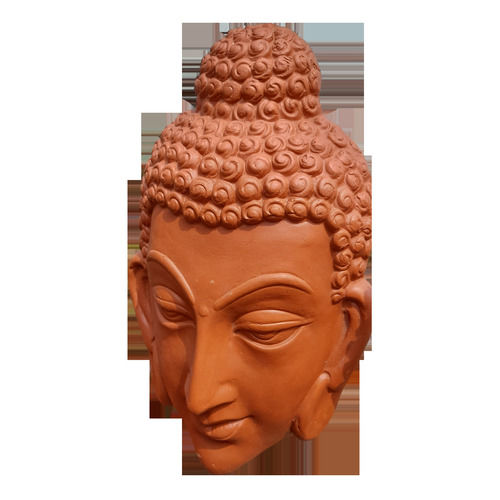 Handcrafted Clay Buddha Statue For Home Decor