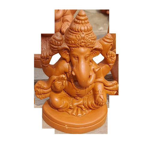 Handcrafted Clay Ganesh