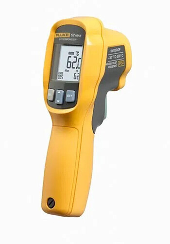 Industrial Handheld Infrared Thermometer, 62 MAX