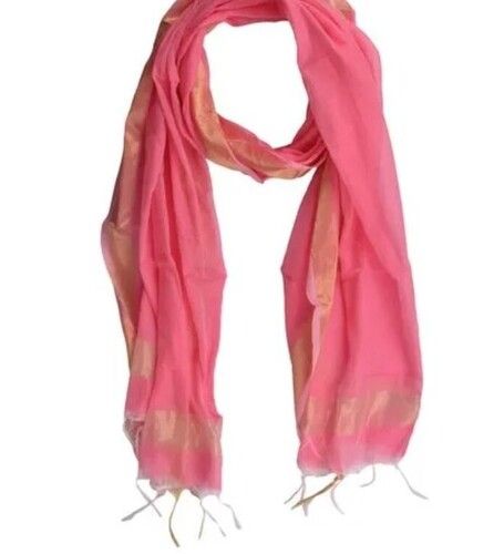 Pink Ladies Chanderi Dupatta