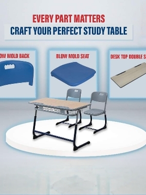 School Furniture Desk And Chair