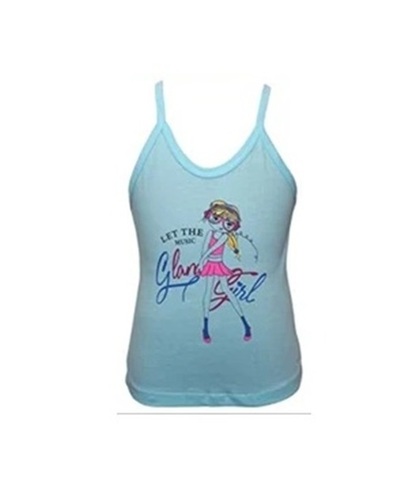Sky Blue Camisoles - Cotton All Sizes U Neckline Sleeveless | Breathable Skin-Friendly Non-Padded Easy to Wash Full Coverage