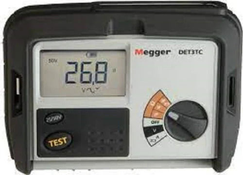 Three Terminal Digital Earth/Ground Resistance Tester