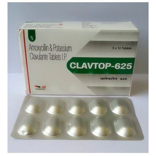 Amoycilin And Potassium Clavulante Tablets - Medicine Grade For Hospital and Clinic Use | Prescription Required Dosage Form: Tablets Store in Cool and Dry Place