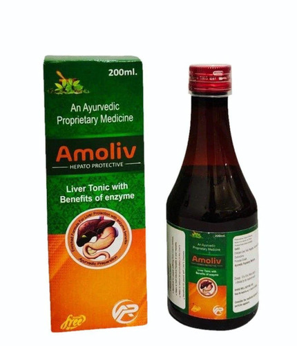 Ayurvedic Liver Tonic - 200 Ml | Ayurvedic Medicine, Requires Prescription, For Hospital And Clinic Use, Store In Cool And Dry Place