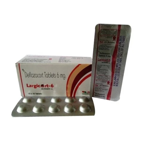 Deflazacort Tablet 6 Mg - Prescription Required Medicine for Hospital and Clinic Use Cool and Dry Storage Tablets