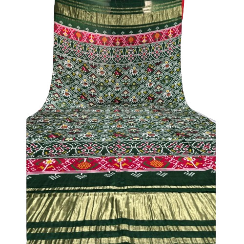 Multi Color Pure Gaji Silk Dupatta