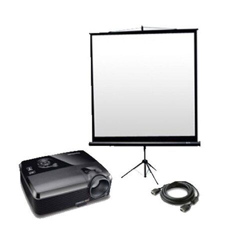 PROJECTOR & SCREEN ON RENT