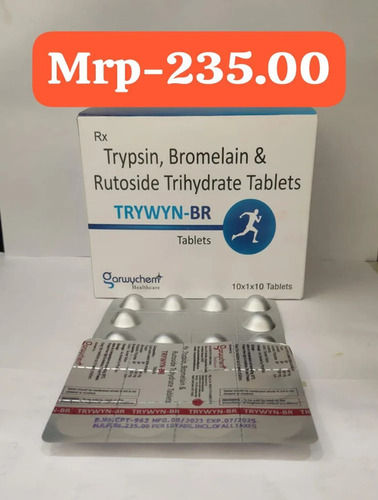 Trypsin Bromelain Rutoside Tablets