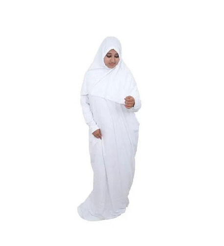 Casual Wear Regular Fit Full Sleeves Plain Viscose Traditional Religious Abaya for Muslim Ladies