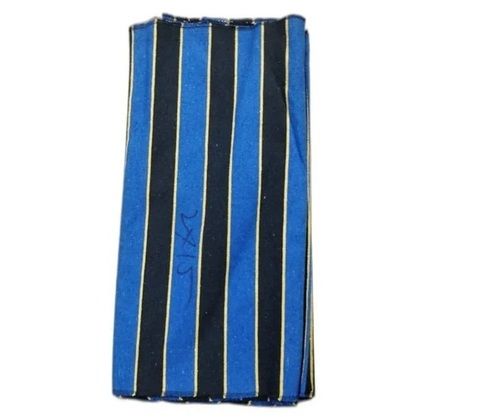 1200 GSM Blue and Black Strip Pattern Cotton Handloom Durries