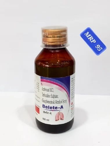 Ambroxol Hcl Terbutaline Sulphate Guaiphenesin Menthol Syrup