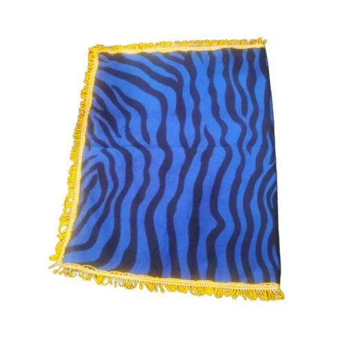 Blue Color 60x30 cm Size Velvet Pillow Cover For Home