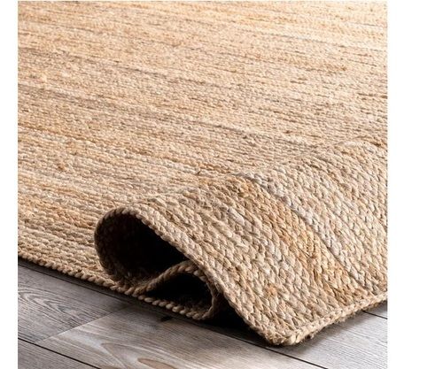 Handmade Rectangular Braided Handloom Jute Rugs