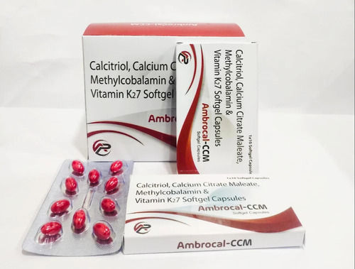 Calcitriol Vitamin K 2 7 Softgel Capsules