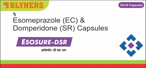 एसोमेप्राजोल (ईसी) और डोम्पेरिडोन (एसआर) कैप्सूल