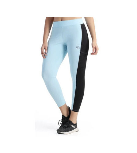 Daily Wear Skin-Friendly Slim Fit Ankle Length Breathable Plain Polyester Blend Ladies Leggings