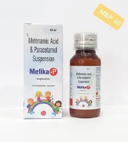 Mefenamic Acid Paracetamol Suspension 60 ml