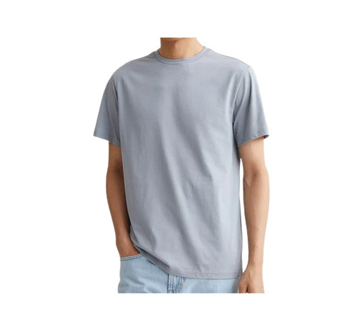 Casual Wear Regular Fit Half Sleeves Round Neck Plain Polyester Mens T Shirts