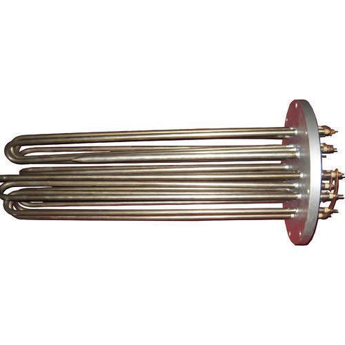 Silver Color Stainless Steel Pipes Industrial Immersion Heater