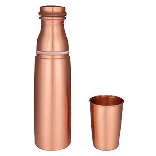 Copper Bottle With Glass