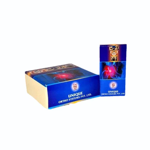3-Ply Gloss Coated Printed Box - 100x100x80mm, Multicolor Rectangular Design for Pharmaceutical Use