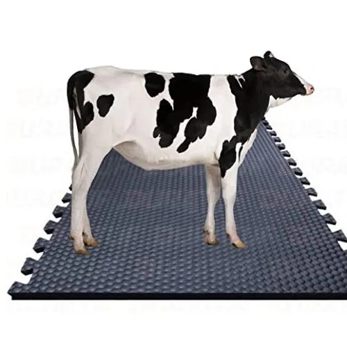 Cow Mat - Color: Black