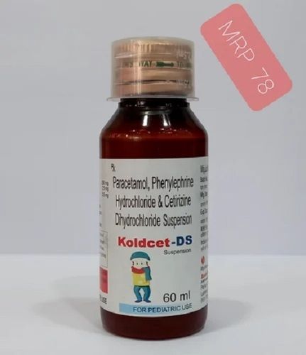 Paracetamol Phenylephrine Hydrochloride Cetirizine Dihydrochloride Suspension