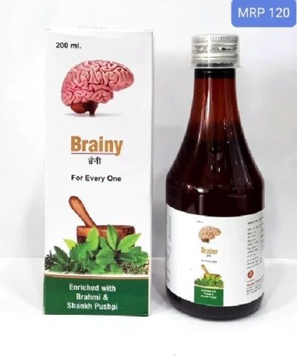 Pharmaceutical Brainy Syrup, Pack Size 200 ml