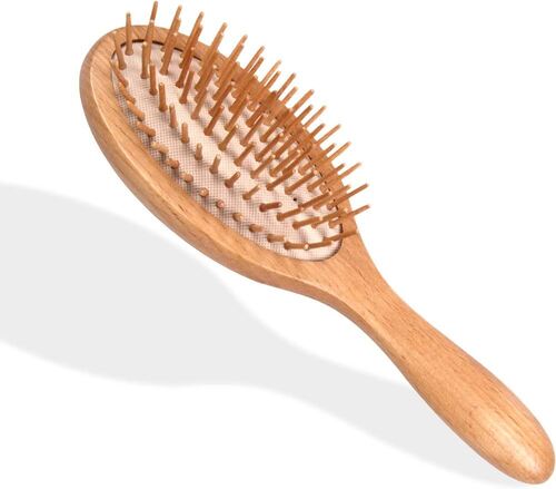 Portable Wooden Hair Brush