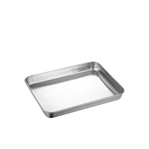 Stainless Steel Serving Trays - Various Sizes, Lightweight Design, Spacious Capacity, Timely Delivery