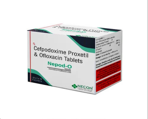 Cefpodoxime Proxetil And Ofloxacin Tablets