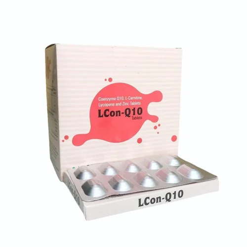 कोएंजाइम Q10 लाइकोपीन और जिंक टैबलेट्स