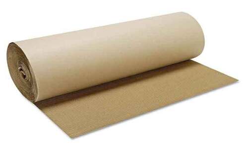 Corrugated Paper Rolls - Premium Quality, Brown Color, Optimum Smoothness 20% for Shipping Use | Made from Forest Paper, Weight: 2 kg, Industrial Type