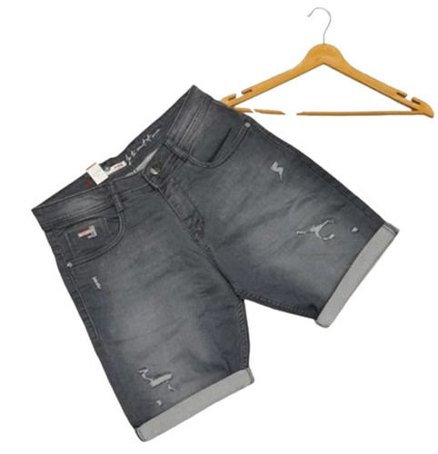 Multi Color Regular Fit Mens Denim Short For Casual Wear