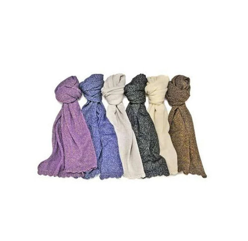 Casual Wear Shrink Resistant Skin-Friendly Breathable Plain Fancy Ladies Scarves