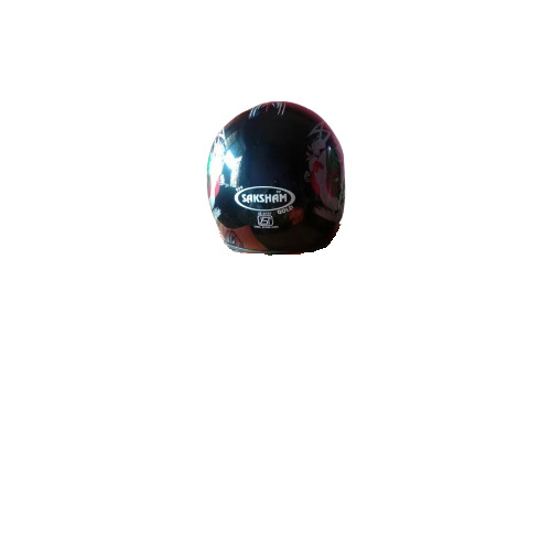 Medium Size Black Bike Full Face Helmet - Glossy Finish Fiberglass, 300g Lightweight Design, Medium Fit for Maximum Protection and Comfort