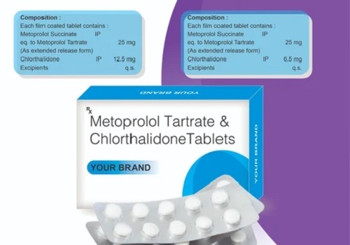 मेटोप्रोलोल टारट्रेट और क्लोर्थालिडोन टैबलेट्स