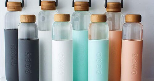 Plastic Bottles - Oval Shape, Multi-Color | Durable, Leak-Proof, Eco-Friendly, Cork Sealing