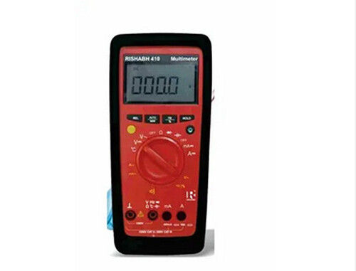 Portable Handheld Digital Multimeter, Rishabh 410