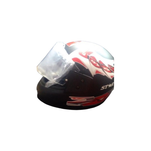 Printed Biker Full Face Helmet