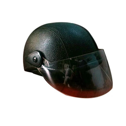 Superb Black Half Face Hat Helmet