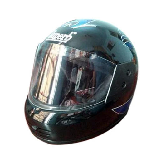 Superb Speed Black Full Face Helmet