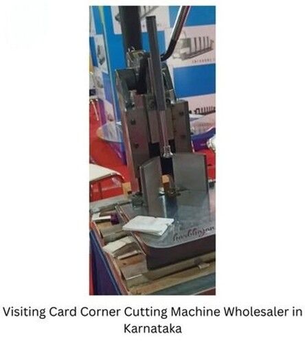 Visiting Card Corner Cutting Machine,.