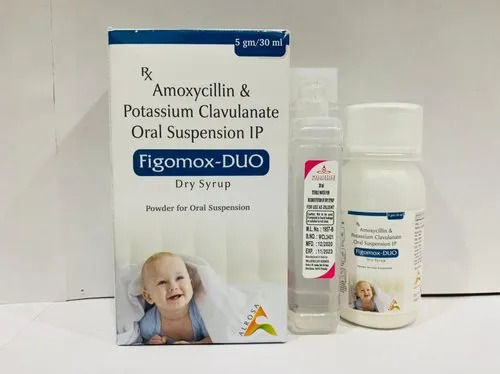 Amoxycillin 400mg + Potassium Clavulanate 57mg Dry Syrup