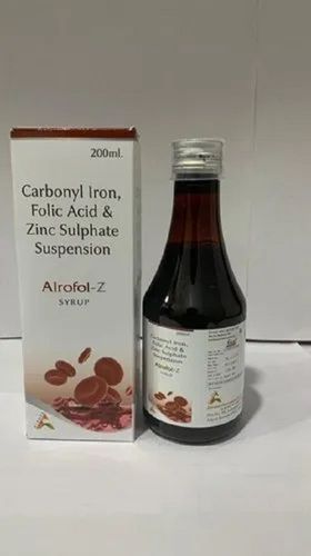 Carbonyl Iron Zinc Sulphate Vitamin B12 Folic Acid Syrup