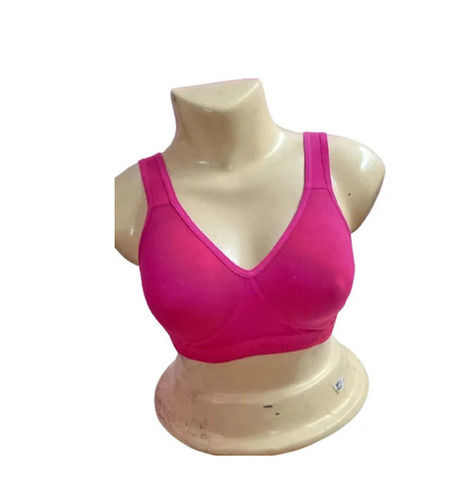 Ladies Pink Sports Bra