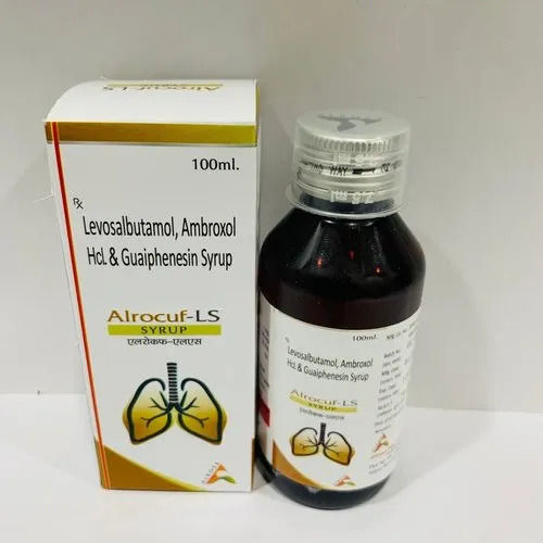 Levosalbutamol 1mg+ Ambroxol 30 Mg + Guaiphensin 50mg Syrup